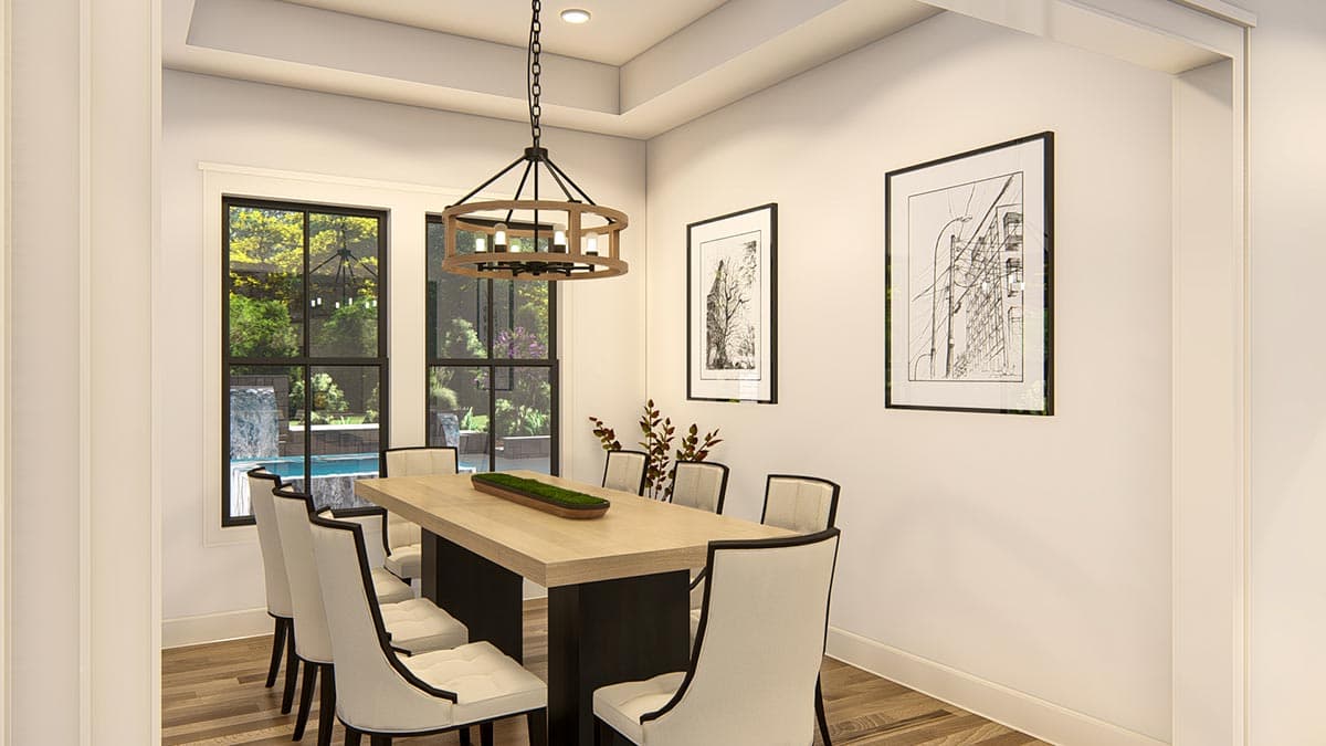 Plan 25427TF: New American House Plan with Guest Suite and Office - 4683 Sq Ft - Image #25 - Country, Craftsman, New American, Ranch, Transitional