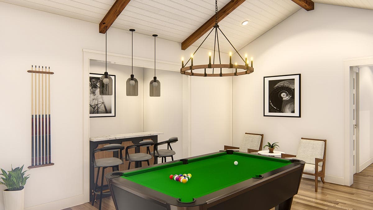 Plan 25427TF: New American House Plan with Guest Suite and Office - 4683 Sq Ft - Image #31 - Country, Craftsman, New American, Ranch, Transitional