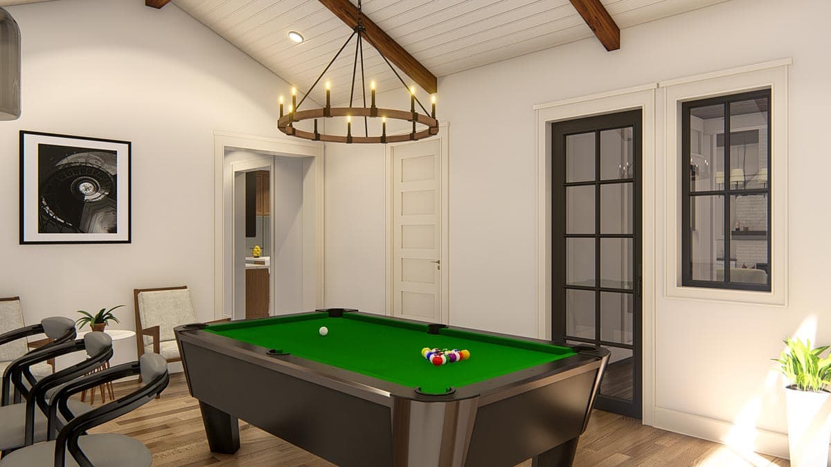 Plan 25427TF: New American House Plan with Guest Suite and Office - 4683 Sq Ft - Image #32 - Country, Craftsman, New American, Ranch, Transitional