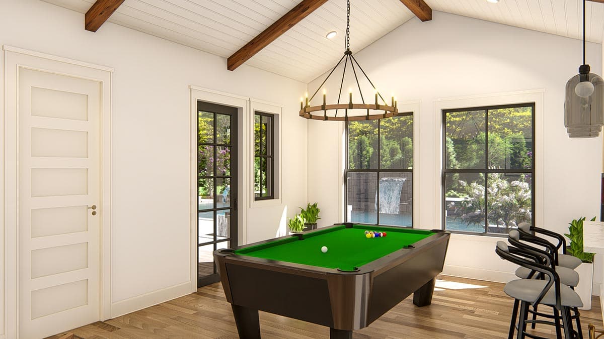 Plan 25427TF: New American House Plan with Guest Suite and Office - 4683 Sq Ft - Image #33 - Country, Craftsman, New American, Ranch, Transitional