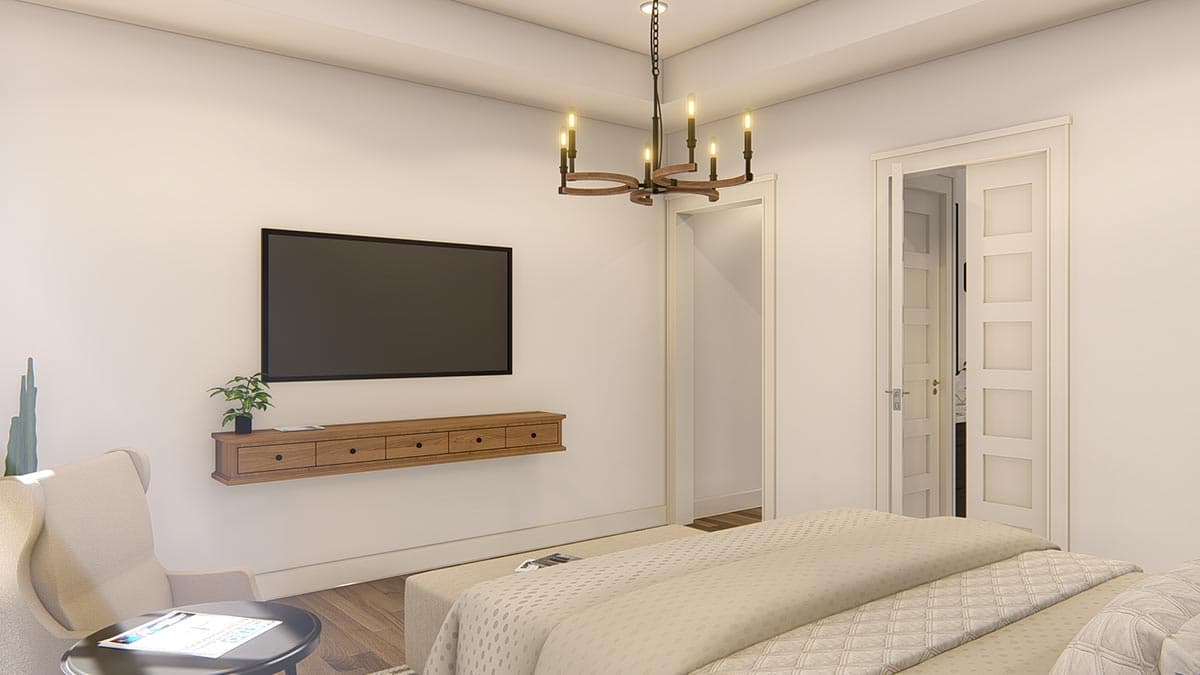 Plan 25427TF: New American House Plan with Guest Suite and Office - 4683 Sq Ft - Image #37 - Country, Craftsman, New American, Ranch, Transitional