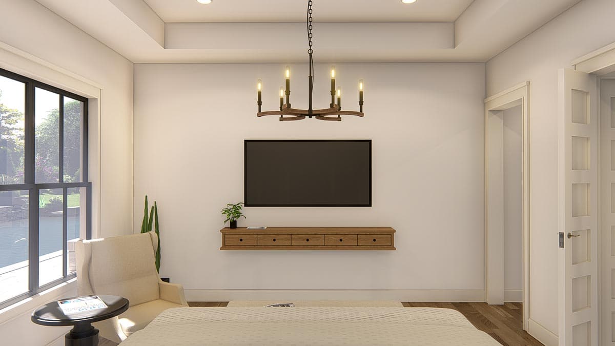 Plan 25427TF: New American House Plan with Guest Suite and Office - 4683 Sq Ft - Image #38 - Country, Craftsman, New American, Ranch, Transitional