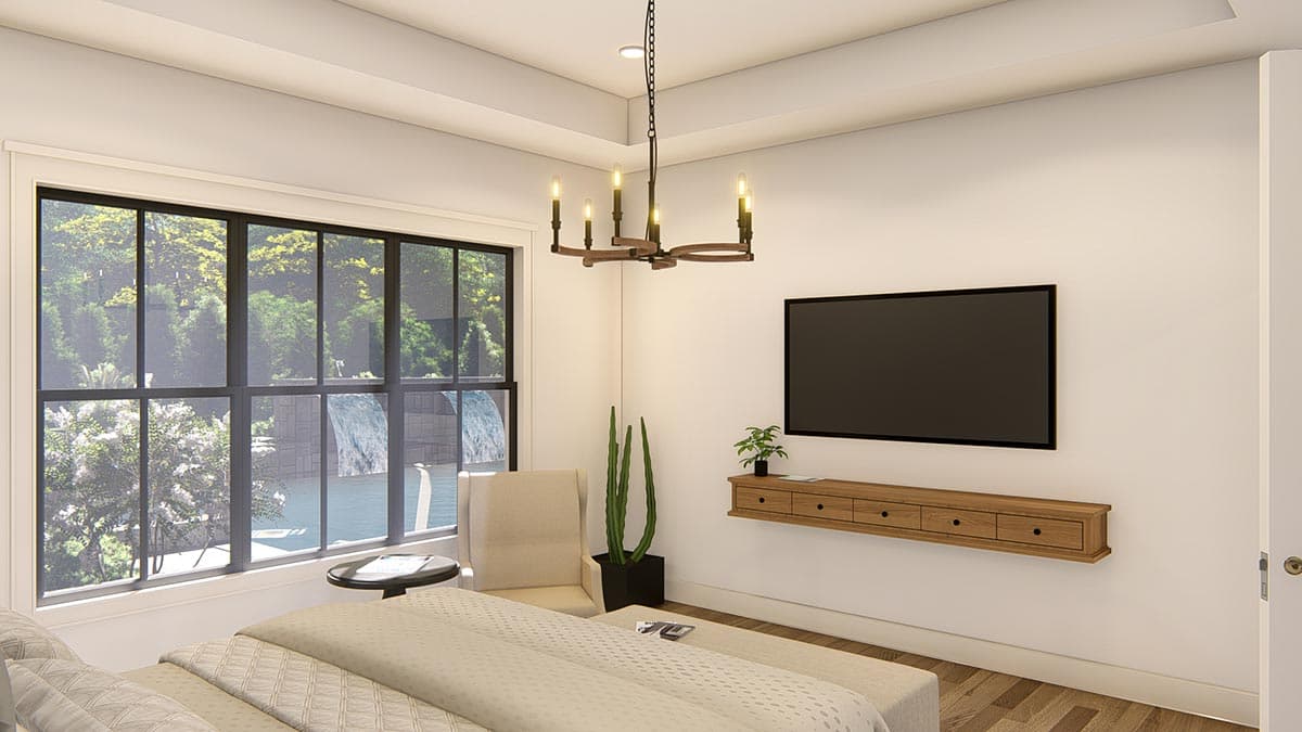 Plan 25427TF: New American House Plan with Guest Suite and Office - 4683 Sq Ft - Image #39 - Country, Craftsman, New American, Ranch, Transitional