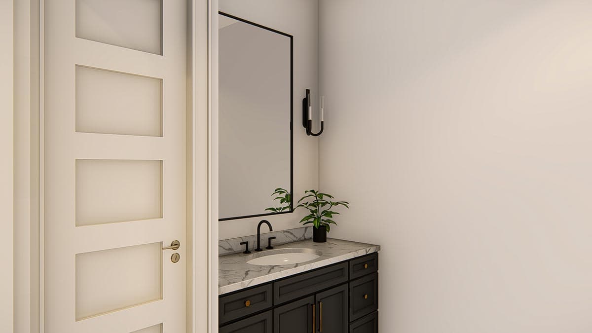 Plan 25427TF: New American House Plan with Guest Suite and Office - 4683 Sq Ft - Image #40 - Country, Craftsman, New American, Ranch, Transitional