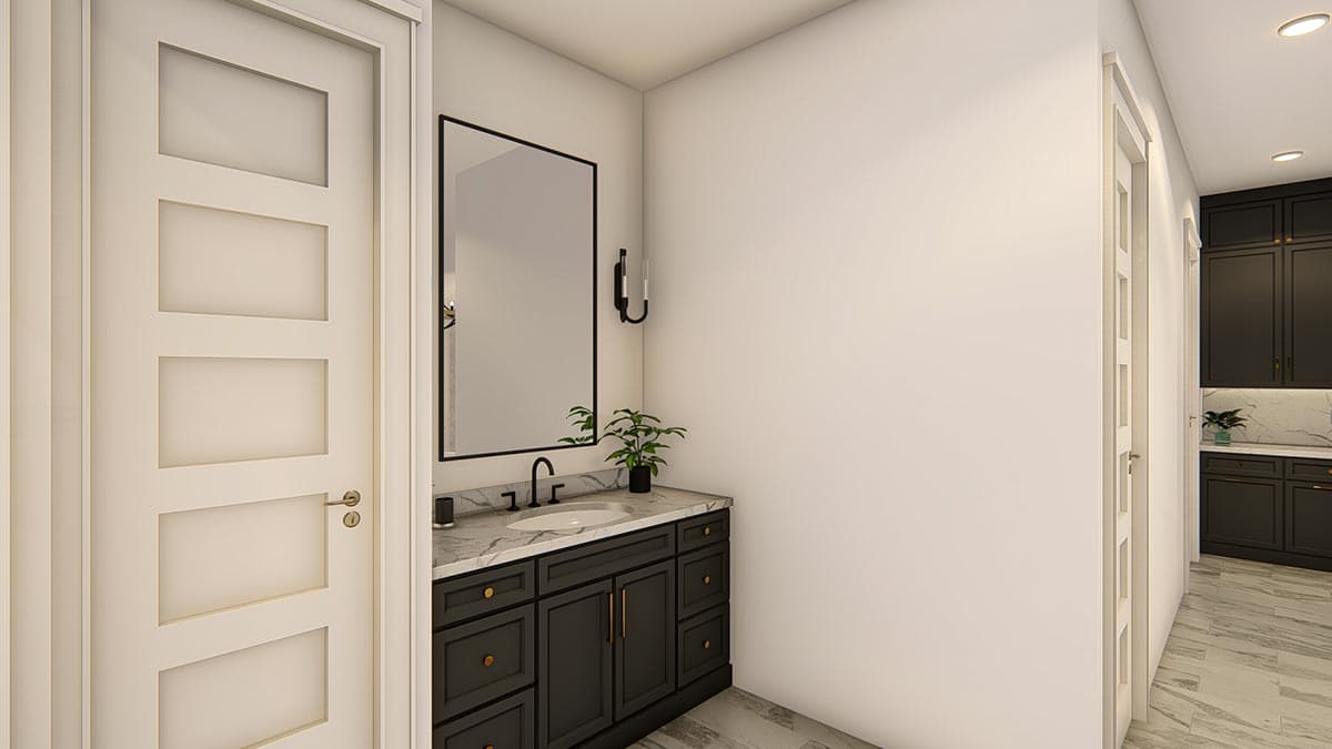 Plan 25427TF: New American House Plan with Guest Suite and Office - 4683 Sq Ft - Image #41 - Country, Craftsman, New American, Ranch, Transitional