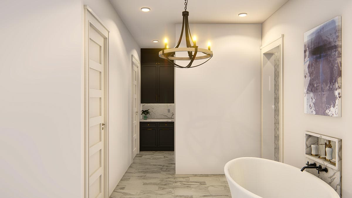 Plan 25427TF: New American House Plan with Guest Suite and Office - 4683 Sq Ft - Image #46 - Country, Craftsman, New American, Ranch, Transitional