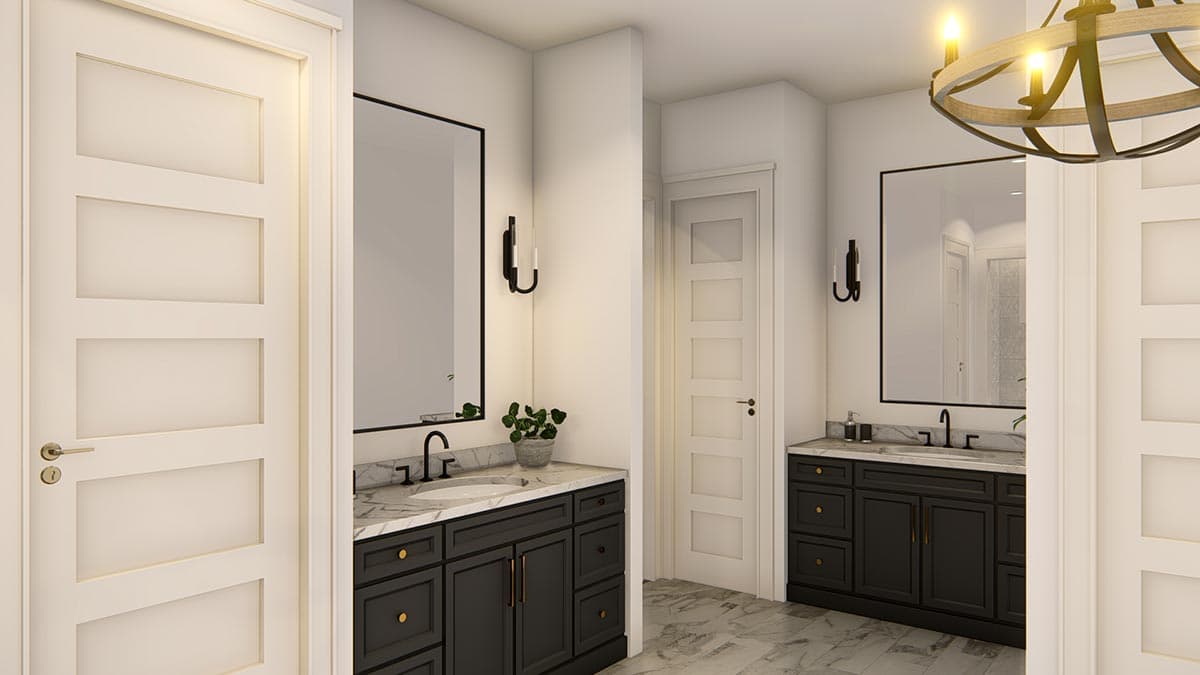 Plan 25427TF: New American House Plan with Guest Suite and Office - 4683 Sq Ft - Image #47 - Country, Craftsman, New American, Ranch, Transitional