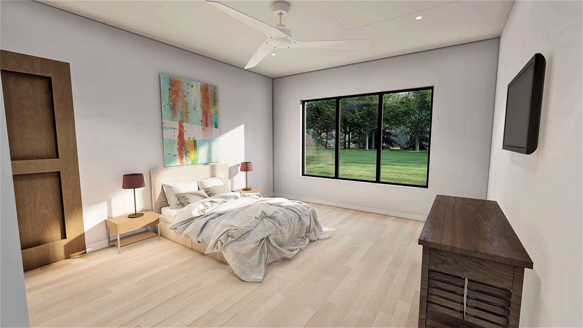 Plan 490076NAH: Transitional Home Plan with 4000 Square Feet of Living Space Across Two Floors - Image #18 - European, Transitional
