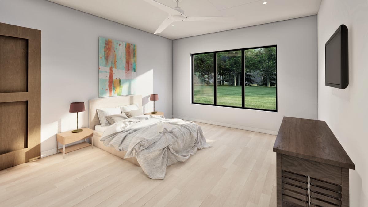 Plan 490076NAH: Transitional Home Plan with 4000 Square Feet of Living Space Across Two Floors - Image #9 - European, Transitional