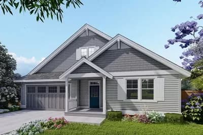 2200 Square Foot Rambler with 3 Bedrooms Plus Flex Room