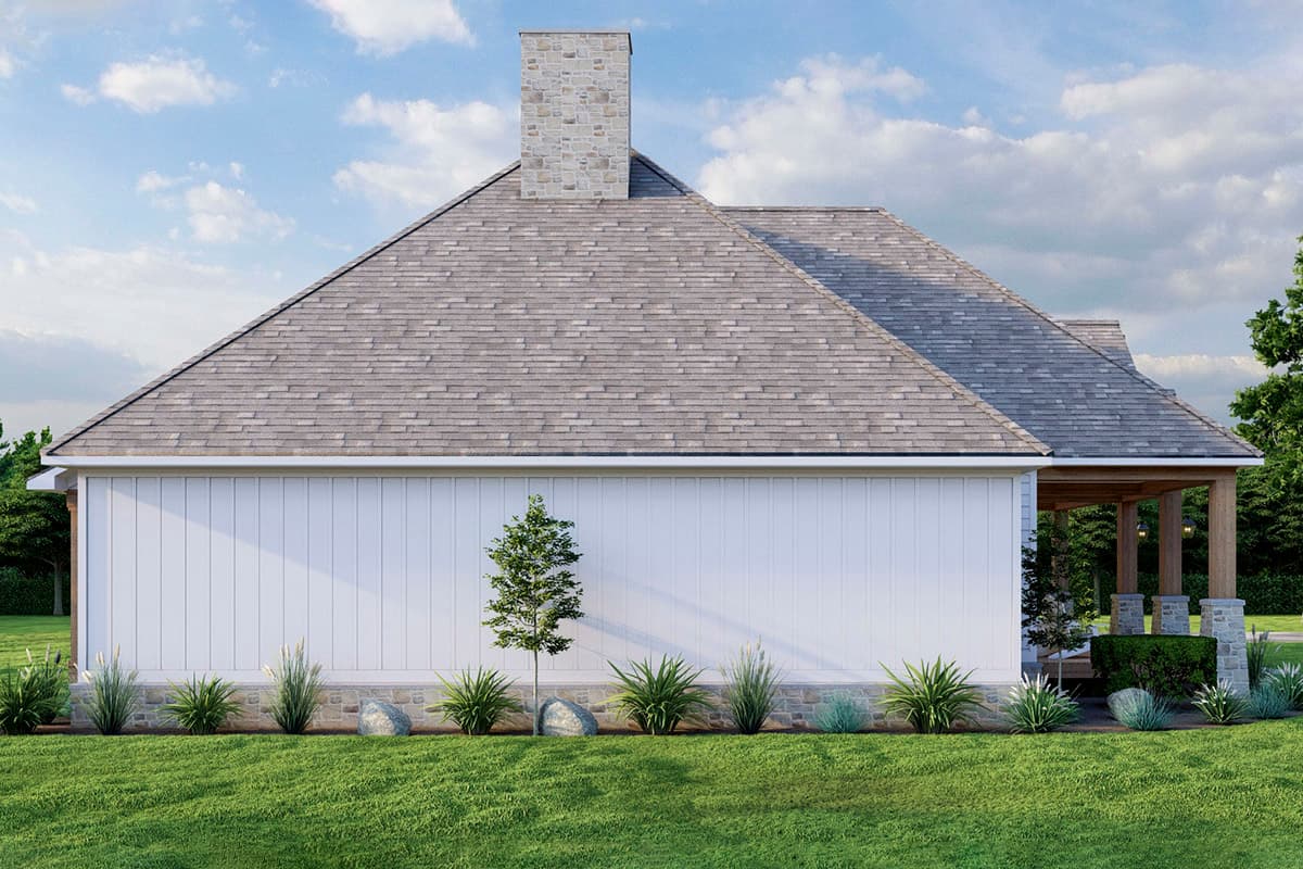 Plan 70827MK: Rustic 2400 Square Foot 3-Bed Ranch Home Plan with Home Office  - Image #12 - New American, Ranch, Traditional