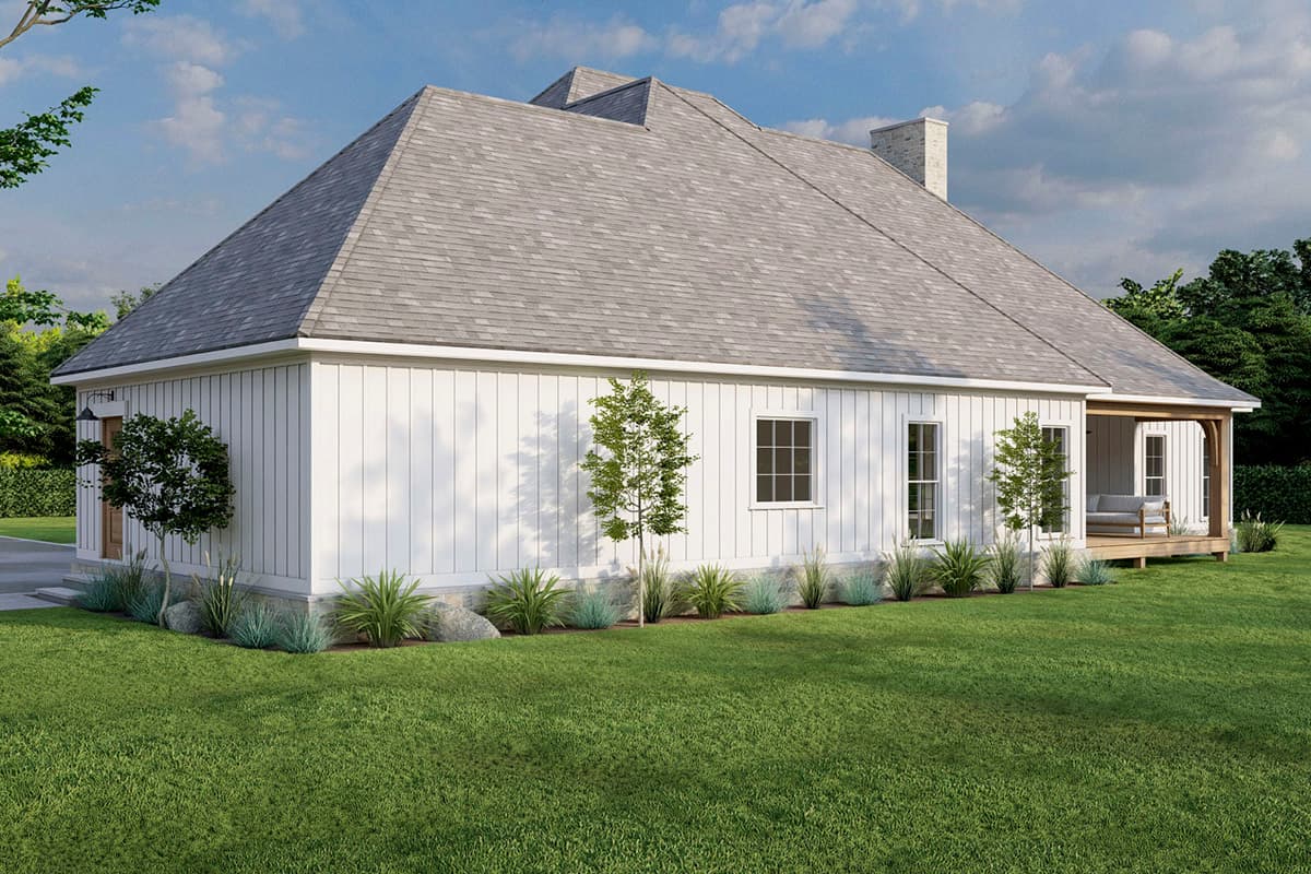 Plan 70827MK: Rustic 2400 Square Foot 3-Bed Ranch Home Plan with Home Office  - Image #13 - New American, Ranch, Traditional