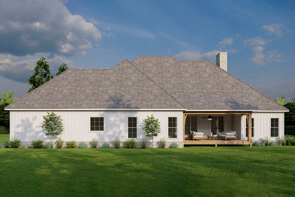 Plan 70827MK: Rustic 2400 Square Foot 3-Bed Ranch Home Plan with Home Office  - Image #14 - New American, Ranch, Traditional