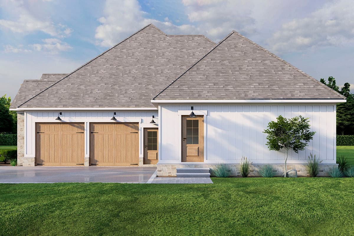 Plan 70827MK: Rustic 2400 Square Foot 3-Bed Ranch Home Plan with Home Office  - Image #16 - New American, Ranch, Traditional