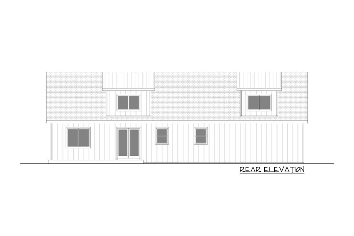 Plan 365028PED: 2-Story New American Craftsman Plan with Vaulted Great Room - Image #4 - Country, Craftsman, New American