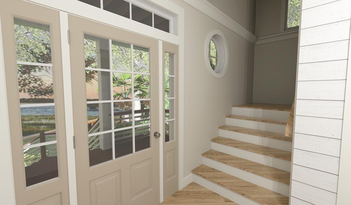 Plan 765044TWN: Coastal Stilt House Plan with Elevator and Second-level Living Space - Image #7 - Beach, Coastal, Cottage, Florida-Style, Low Country, Southern, Vacation