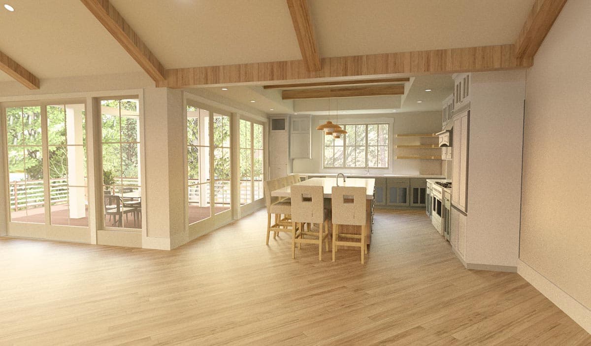 Plan 765044TWN: Coastal Stilt House Plan with Elevator and Second-level Living Space - Image #14 - Beach, Coastal, Cottage, Florida-Style, Low Country, Southern, Vacation