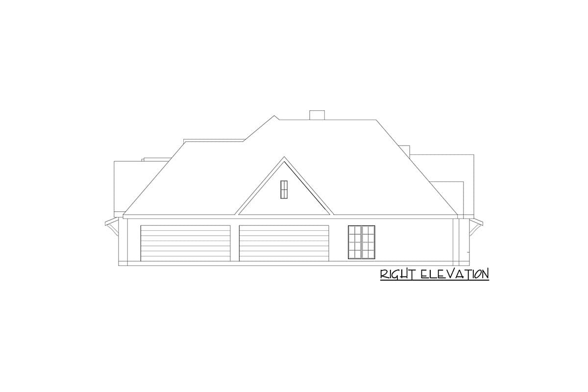 Plan 36681TX: One-level Hill Country Home Plan with Laundry in Owner's Closet - Image #5 - Hill Country, Ranch, Southern