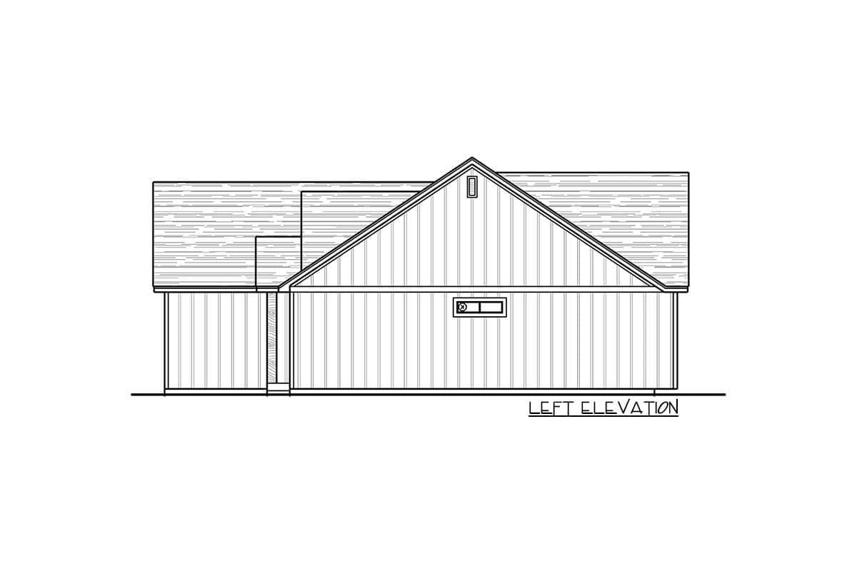 Plan 849008PGE: One-Story Traditional Ranch with 3 Beds Under 1700 Square Feet - Image #8 - Ranch, Traditional