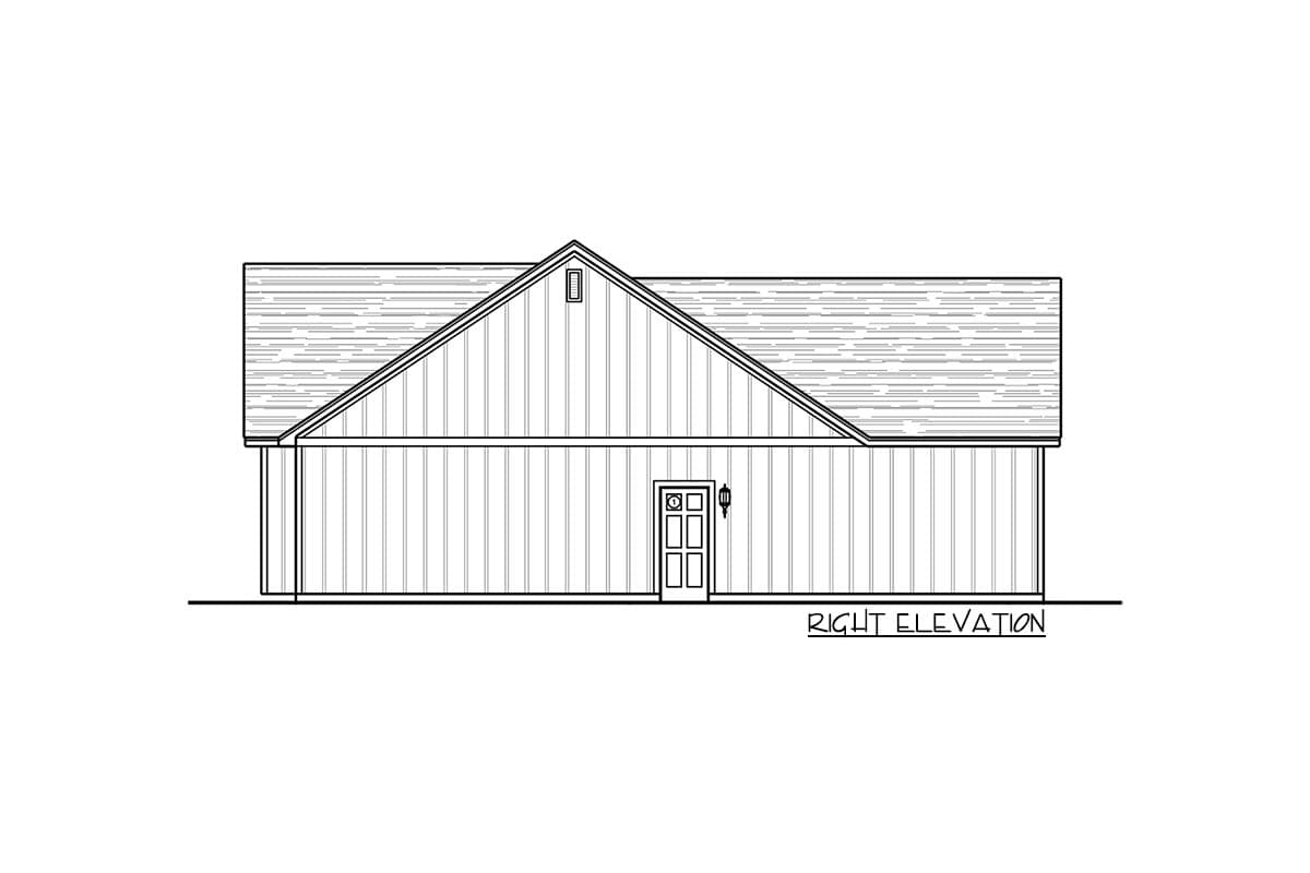 Plan 849008PGE: One-Story Traditional Ranch with 3 Beds Under 1700 Square Feet - Image #10 - Ranch, Traditional