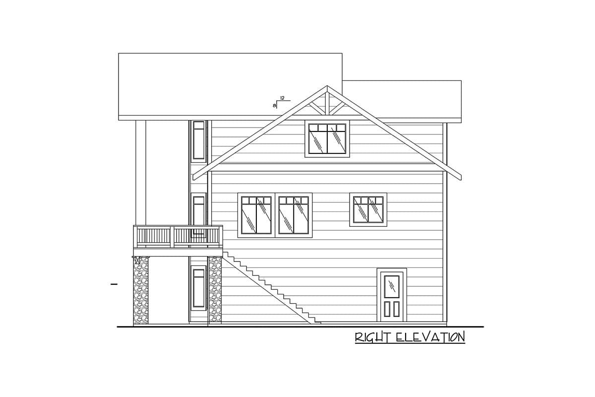Plan 350001GH: 3600 Square Foot Mountain Craftsman with ICF Exterior Walls - Image #5 - Craftsman, Mountain