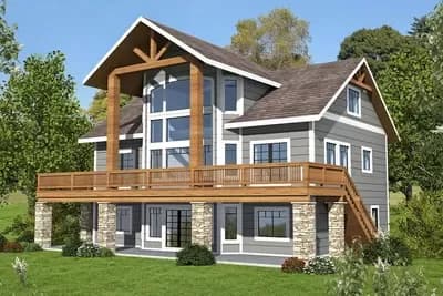 3600 Square Foot Mountain Craftsman with ICF Exterior Walls
