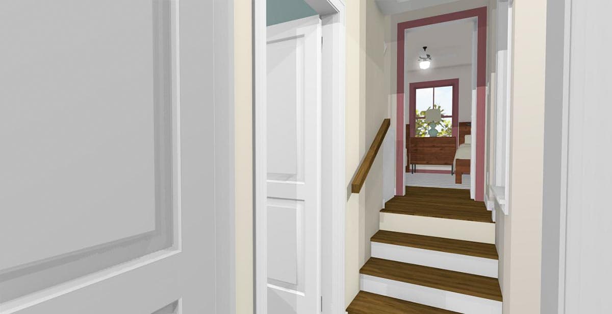 Plan 430827SNG: 3-Bed 960 Square Foot Country Cottage - Image #7 - Acadian, Cottage, Country, Farmhouse, Modern Farmhouse