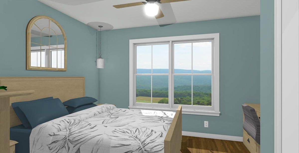 Plan 430827SNG: 3-Bed 960 Square Foot Country Cottage - Image #16 - Acadian, Cottage, Country, Farmhouse, Modern Farmhouse