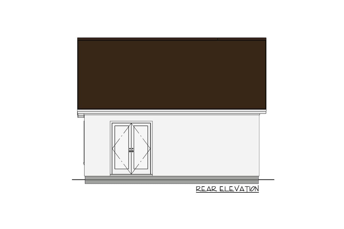 Plan 430828SNG: Compact Cottage Plan with Loft - Image #21 - Cottage, Country, Farmhouse