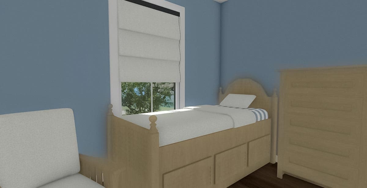 Plan 430829SNG: 800 Square Foot ADU Country Home Plan with 3 Beds - Image #19 - Cottage, Country, Craftsman, Farmhouse, Traditional