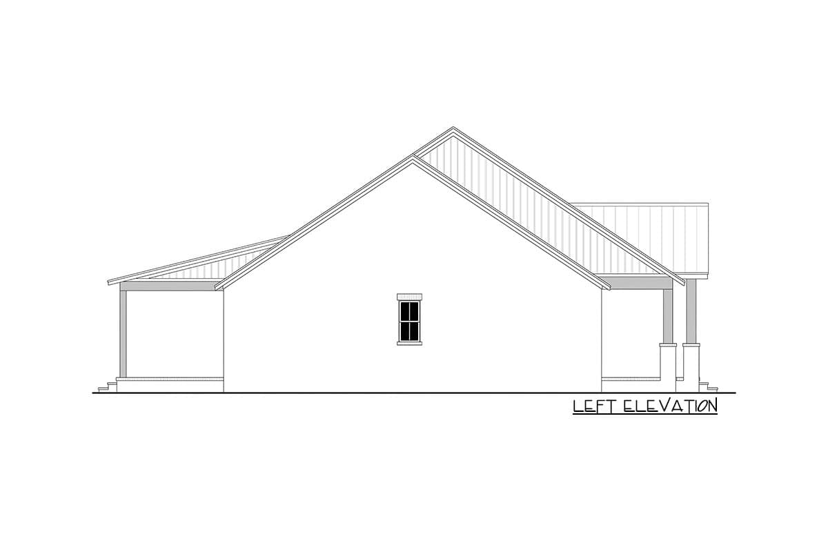 Plan 51931HZ: 3-Bed Southern Traditional-Style Plan with Home Office - 2400 Sq Ft - Image #11 - Acadian, Southern, Southern Traditional, Traditional
