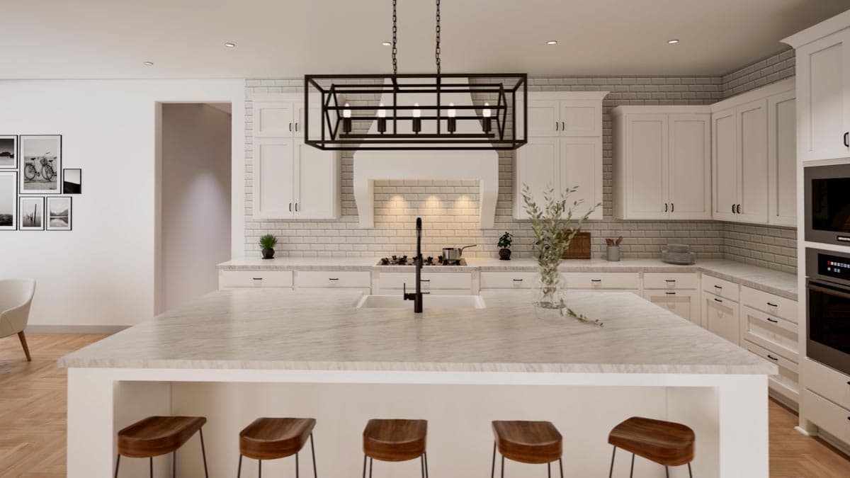 Plan 818030JSS: New American Ranch Plan with Private Primary Suite - 3564 Sq Ft - Image #17 - Cottage, Country, Craftsman, European, New American, Ranch, Transitional