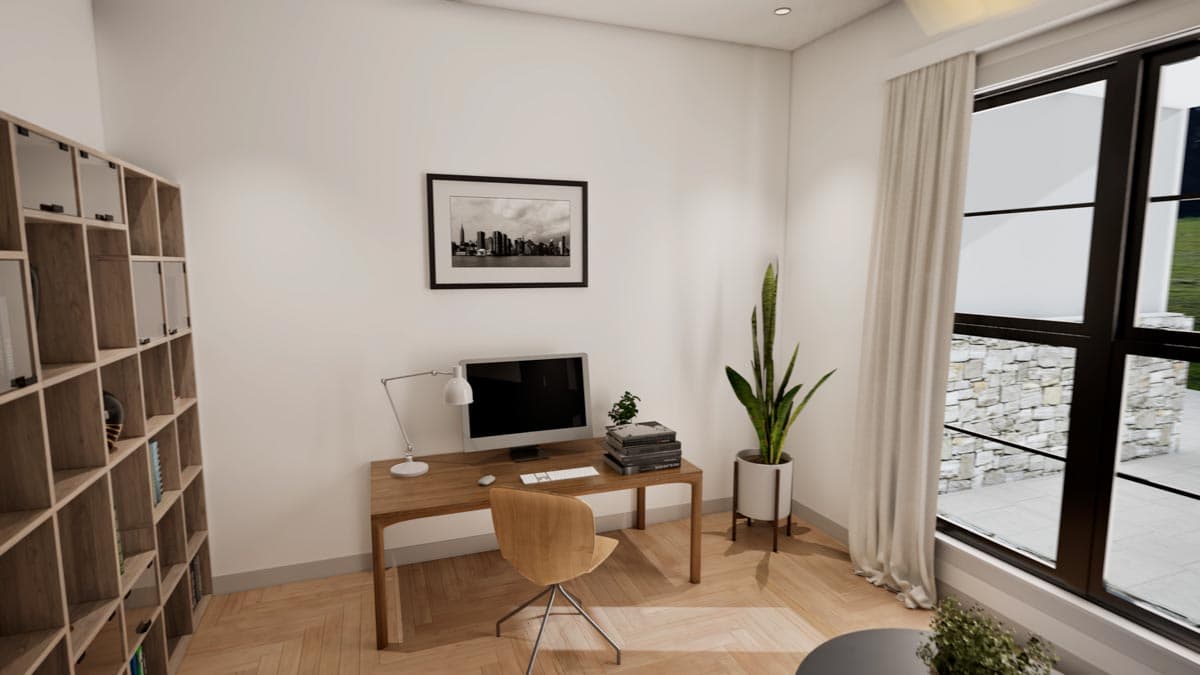 Plan 818030JSS: New American Ranch Plan with Private Primary Suite - 3564 Sq Ft - Image #22 - Cottage, Country, Craftsman, European, New American, Ranch, Transitional