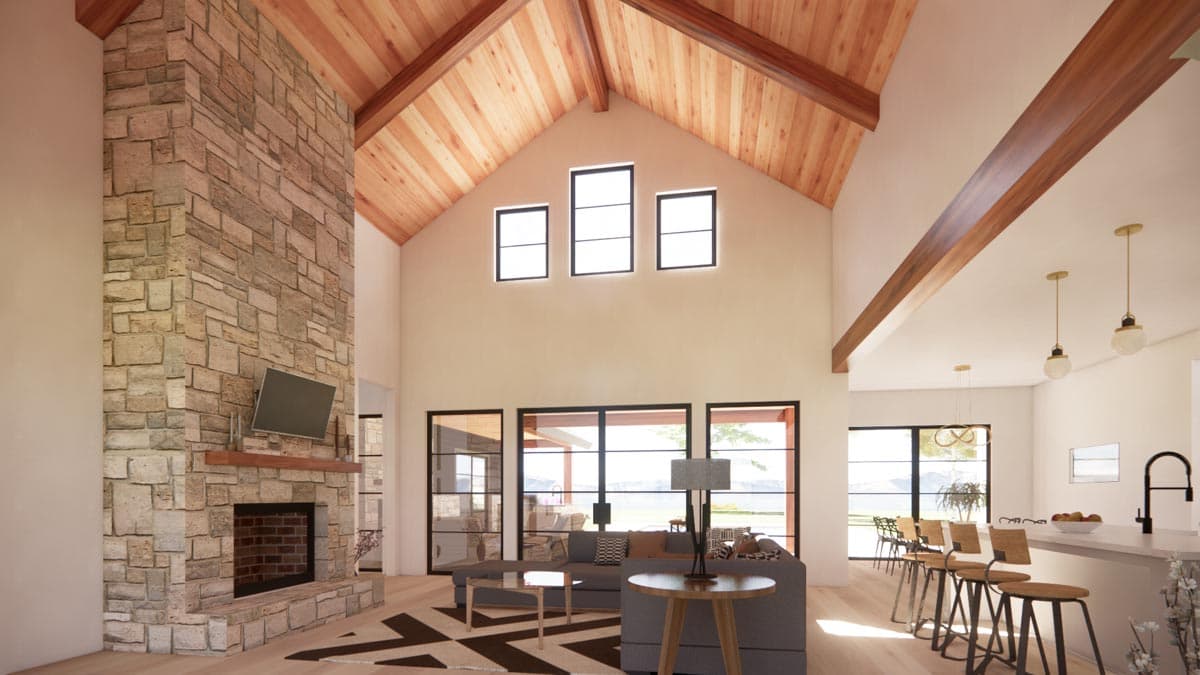 Plan 818030JSS: New American Ranch Plan with Private Primary Suite - 3564 Sq Ft - Image #11 - Cottage, Country, Craftsman, European, New American, Ranch, Transitional