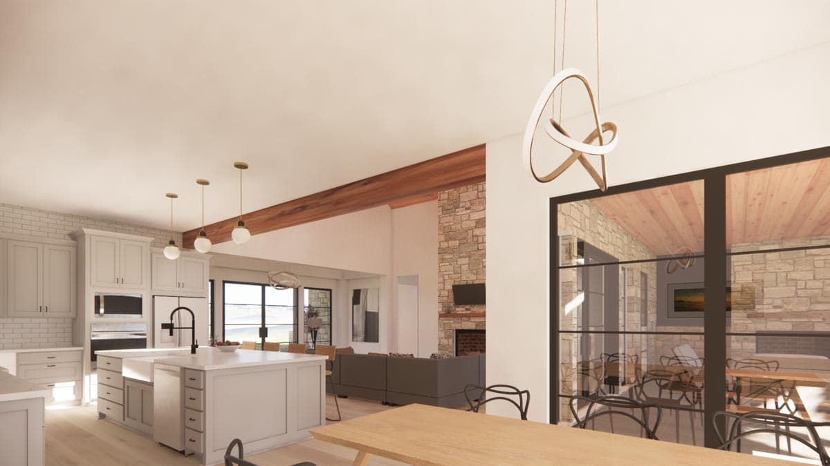 Plan 818030JSS: New American Ranch Plan with Private Primary Suite - 3564 Sq Ft - Image #13 - Cottage, Country, Craftsman, European, New American, Ranch, Transitional