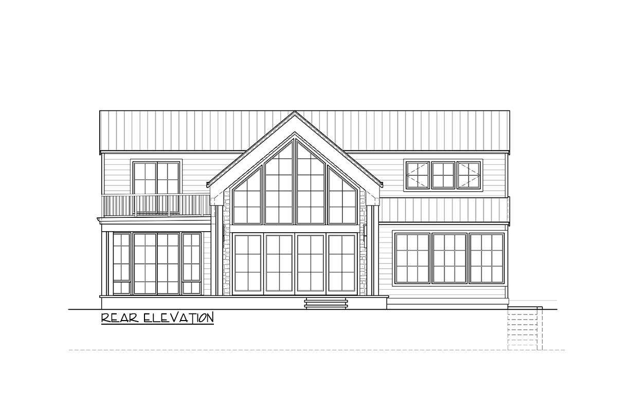 Plan 280183JWD: 4-Bed New American House Plan Under 3400 Square Feet with Main-Level Master Suite - Image #97 - Contemporary, Country, Craftsman, New American