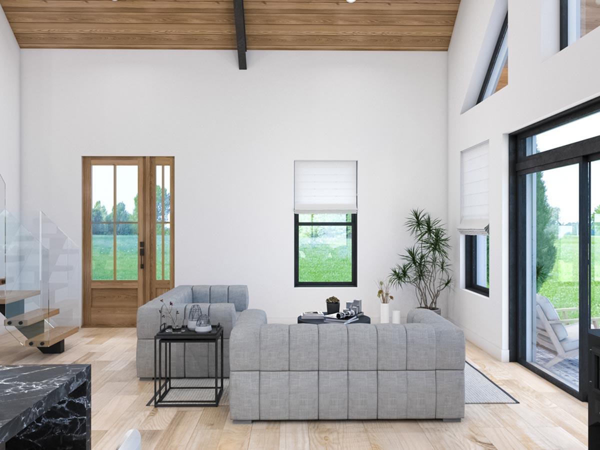 Plan 400014FTY: Flexible 3-Bed Ranch Plan with a Loft - Image #7 - Country, Craftsman, Mountain, Ranch, Rustic