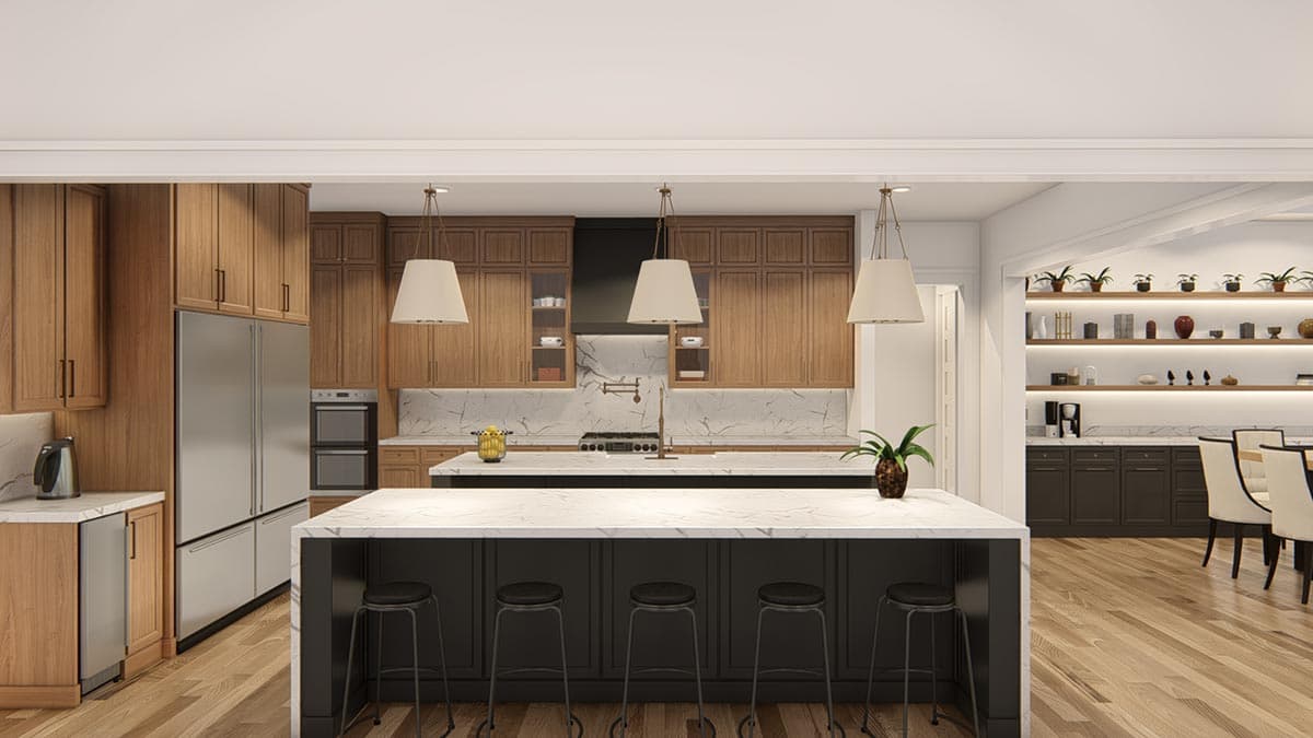 Plan 25428TF: Expanded One-Level New American Craftsman House Plan with Home Office and Game Room - Image #20 - Craftsman, Modern Farmhouse, New American