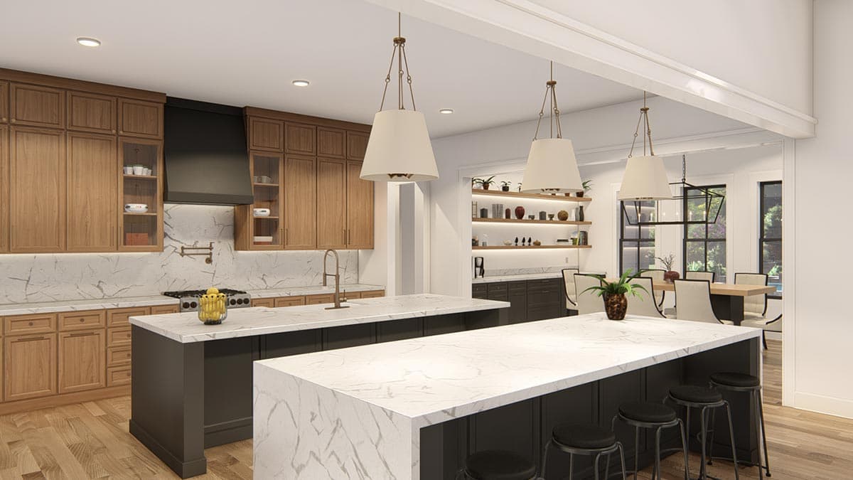 Plan 25428TF: Expanded One-Level New American Craftsman House Plan with Home Office and Game Room - Image #21 - Craftsman, Modern Farmhouse, New American