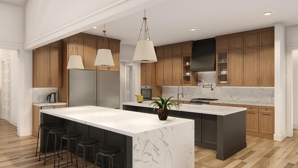 Plan 25428TF: Expanded One-Level New American Craftsman House Plan with Home Office and Game Room - Image #22 - Craftsman, Modern Farmhouse, New American