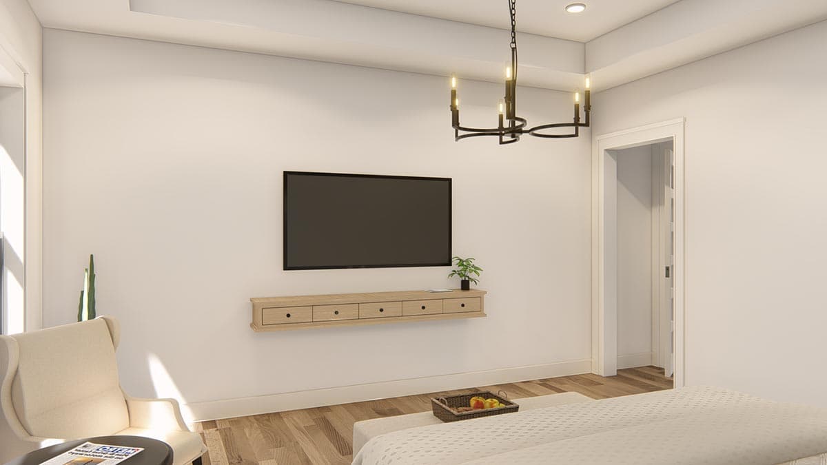 Plan 25428TF: Expanded One-Level New American Craftsman House Plan with Home Office and Game Room - Image #31 - Craftsman, Modern Farmhouse, New American