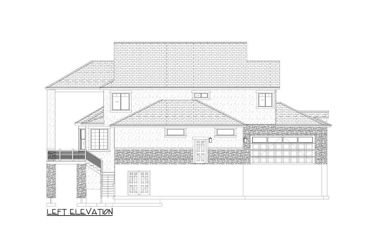 Plan 61396UT: Traditional 2-Story House Plan with Optional Basement Apartment - Image #42 - Country, Craftsman, New American, Rustic, Traditional