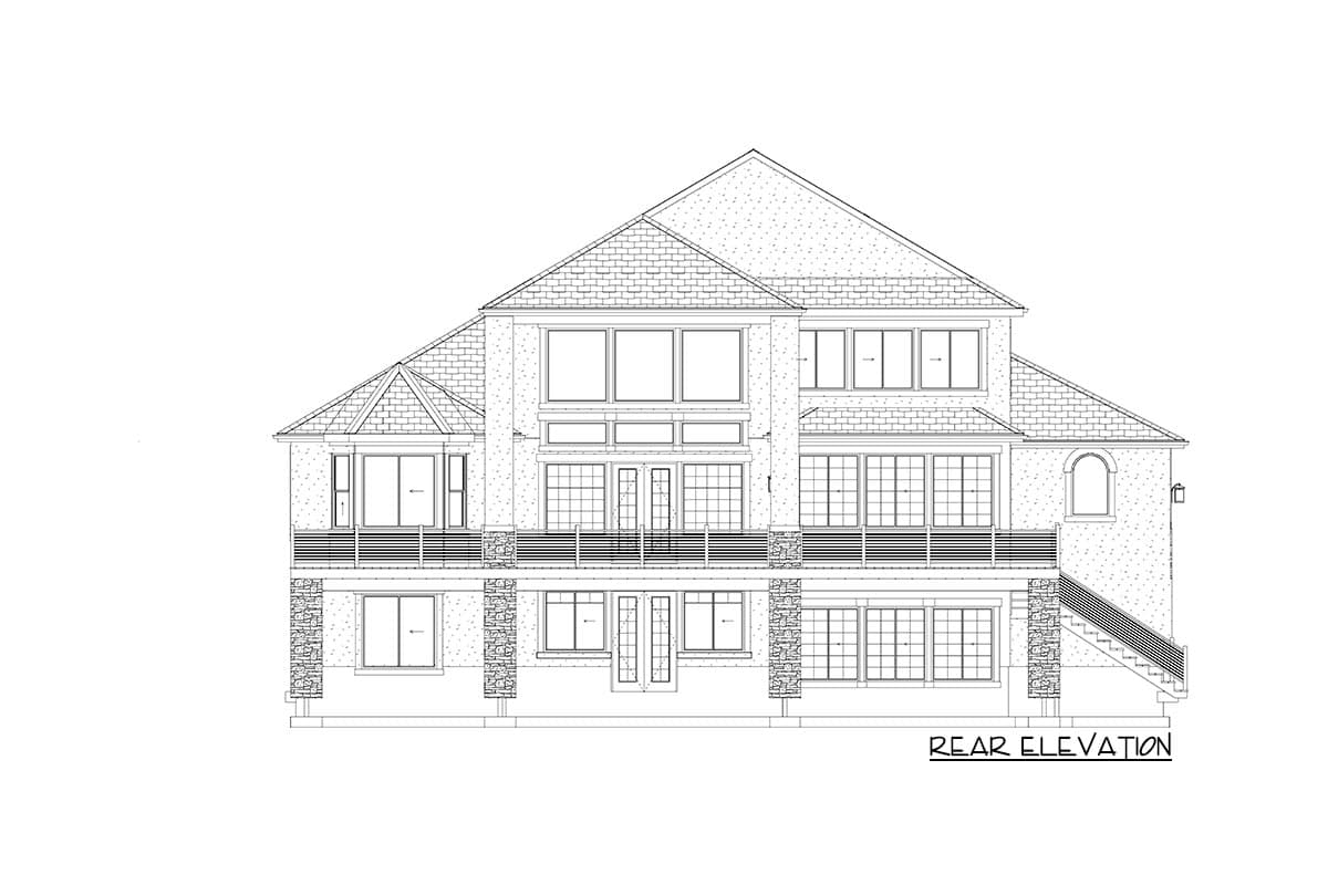 Plan 61396UT: Traditional 2-Story House Plan with Optional Basement Apartment - Image #43 - Country, Craftsman, New American, Rustic, Traditional