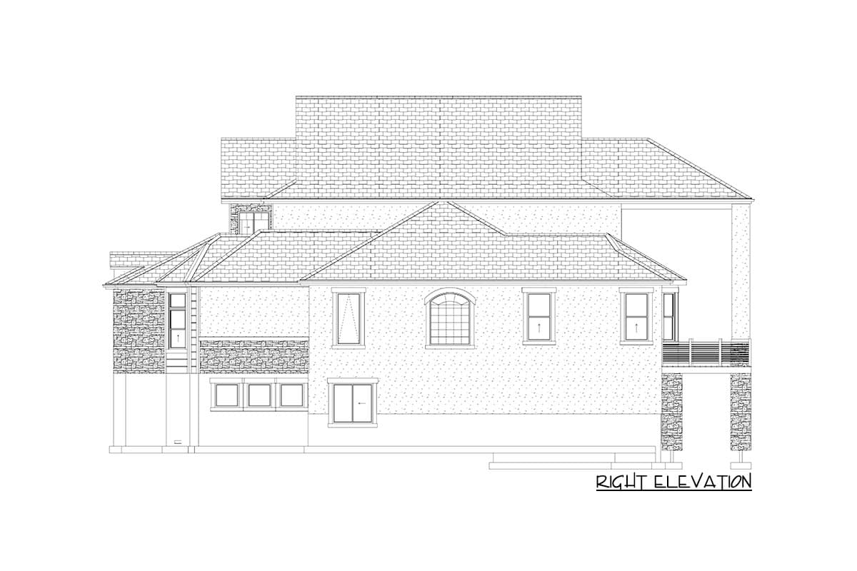 Plan 61396UT: Traditional 2-Story House Plan with Optional Basement Apartment - Image #44 - Country, Craftsman, New American, Rustic, Traditional