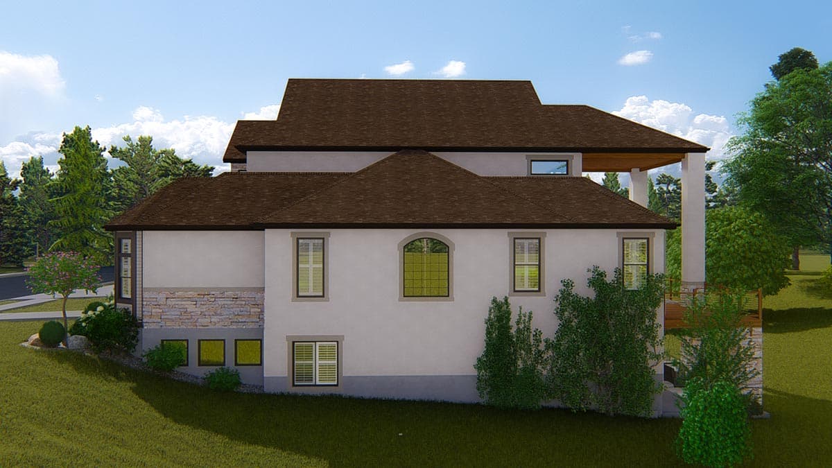 Plan 61396UT: Traditional 2-Story House Plan with Optional Basement Apartment - Image #11 - Country, Craftsman, New American, Rustic, Traditional