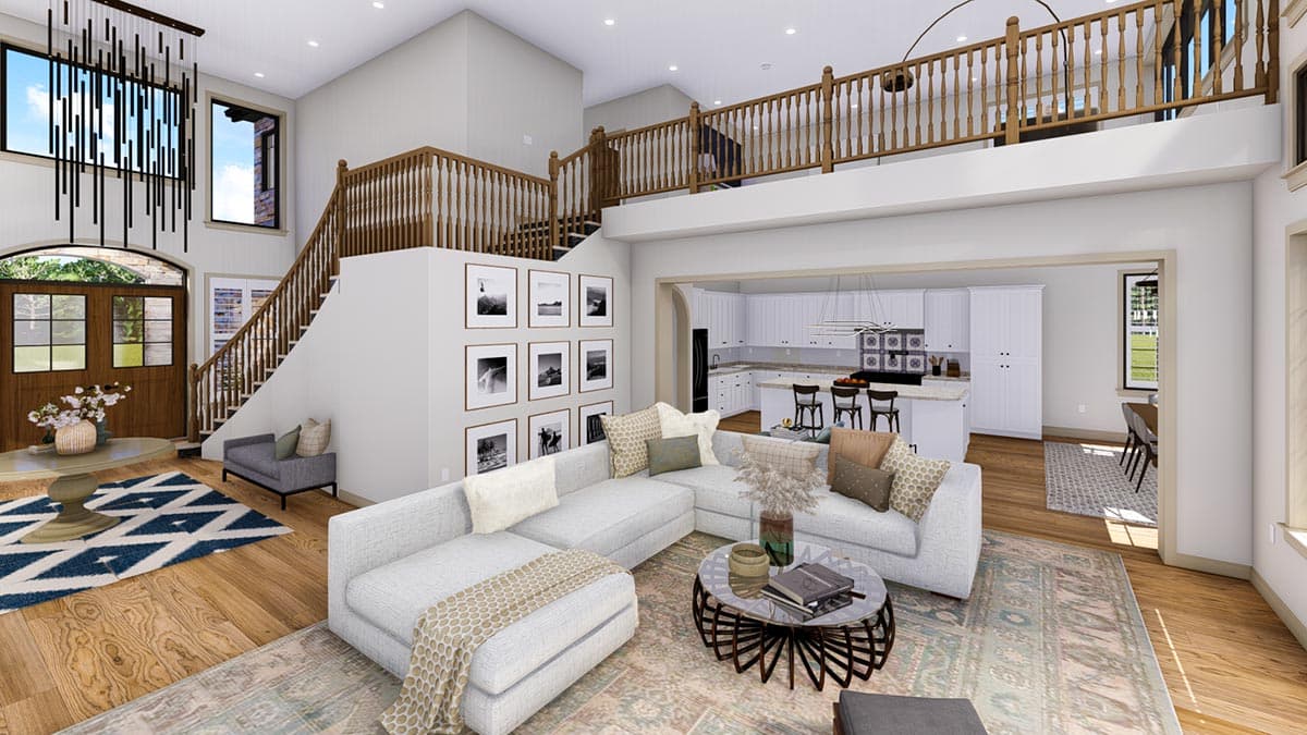 Plan 61396UT: Traditional 2-Story House Plan with Optional Basement Apartment - Image #23 - Country, Craftsman, New American, Rustic, Traditional