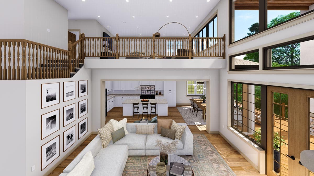 Plan 61396UT: Traditional 2-Story House Plan with Optional Basement Apartment - Image #24 - Country, Craftsman, New American, Rustic, Traditional