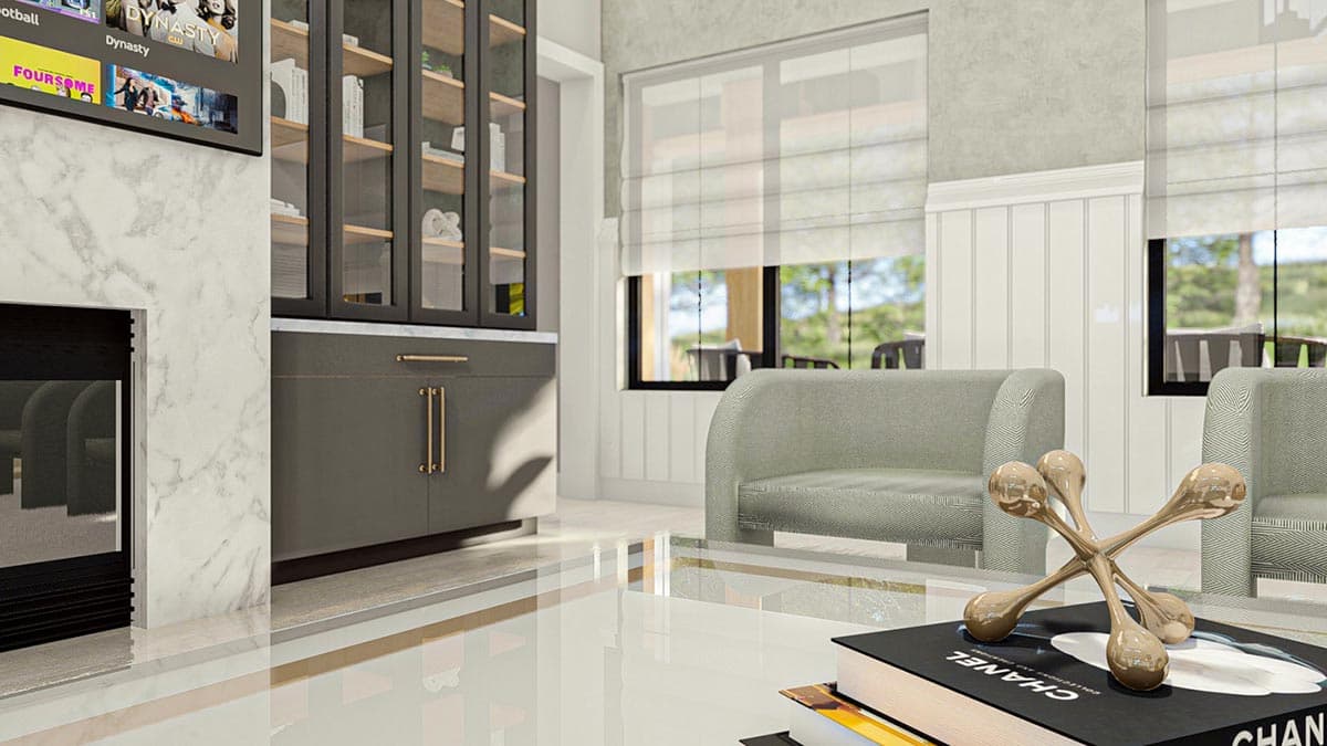 Plan 623158DJ: 4 Bed Barndominium-Style House Plan Just Over 3000 Square Feet - Image #9 - Barndominium, Country, Transitional