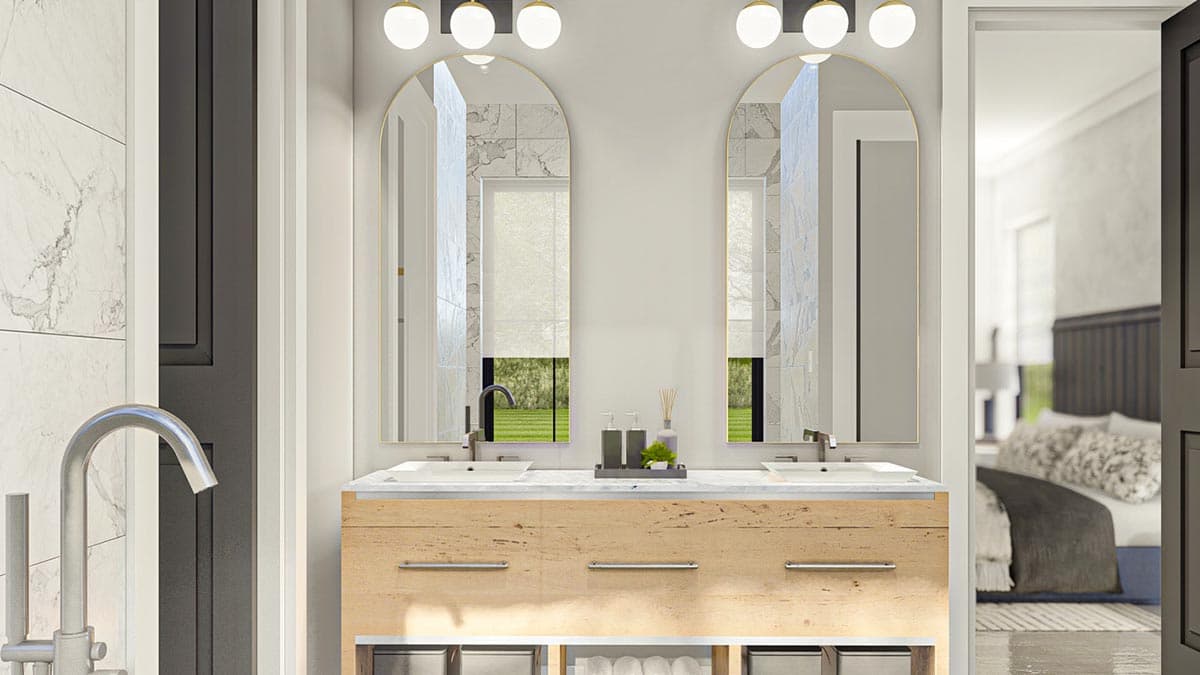 Plan 623158DJ: 4 Bed Barndominium-Style House Plan Just Over 3000 Square Feet - Image #16 - Barndominium, Country, Transitional