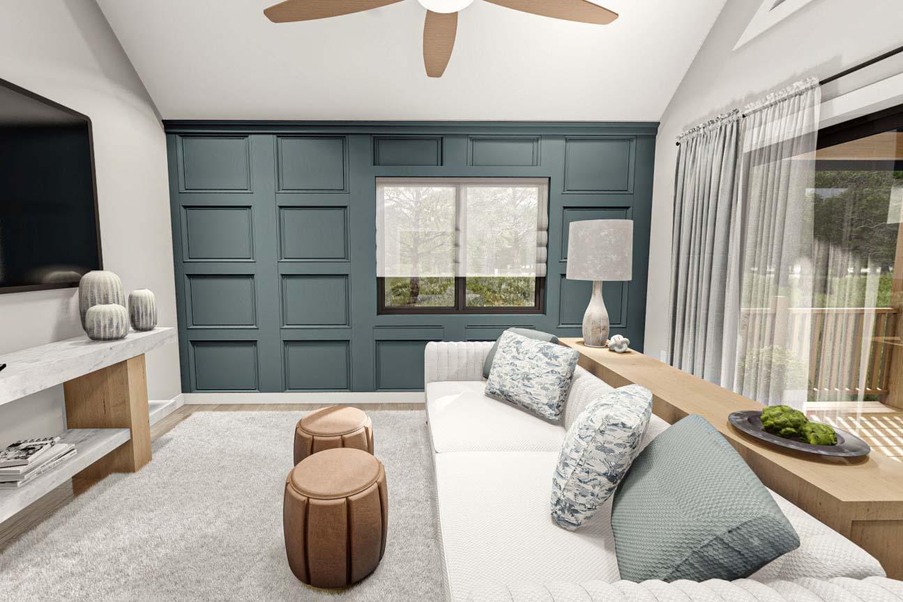 Plan 623163DJ: Barndominium-Style Carriage House Plan with 2-Bedrooms - 1275 Sq Ft - Virtual Tour Cover Image - Barndominium, Carriage, Country, Craftsman, New American